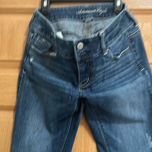 American eagle size 4 jeans artist